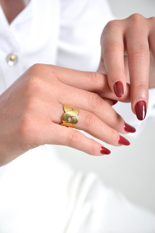 ANILLO MUJER ENTRELAZADO