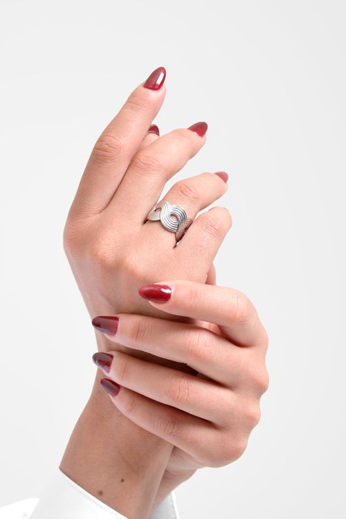 ANILLO MUJER ENTRELAZADO