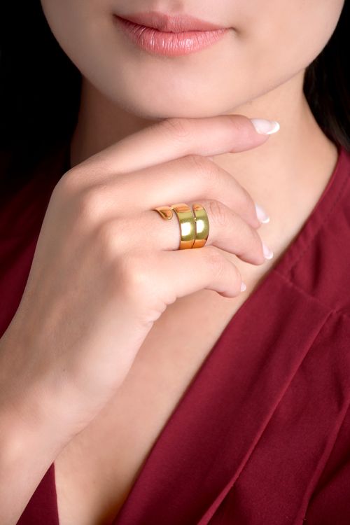 ANILLO MUJER ESPIRAL DOBLE