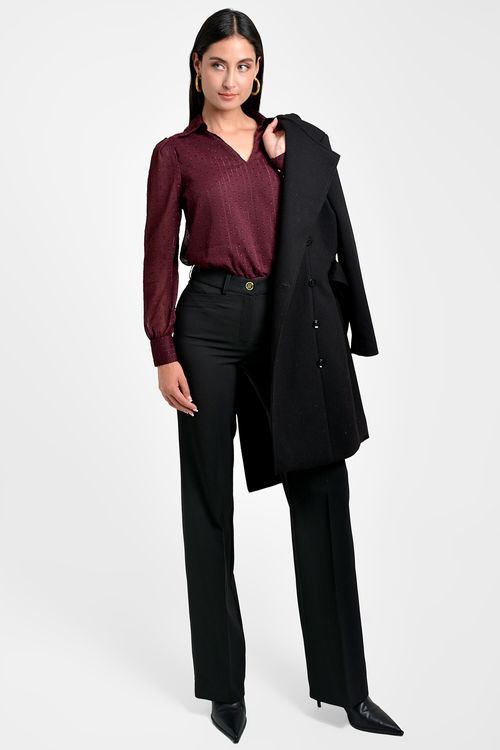 BLUSA MUJER EN CHIFON