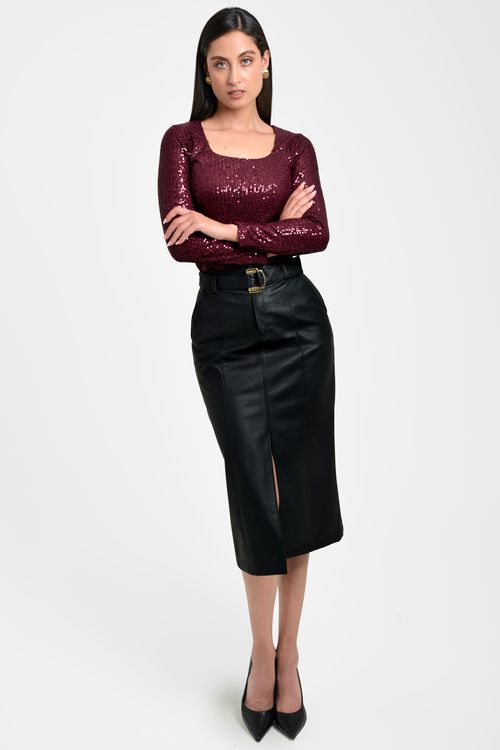 BLUSA MUJER LENTEJUELAS