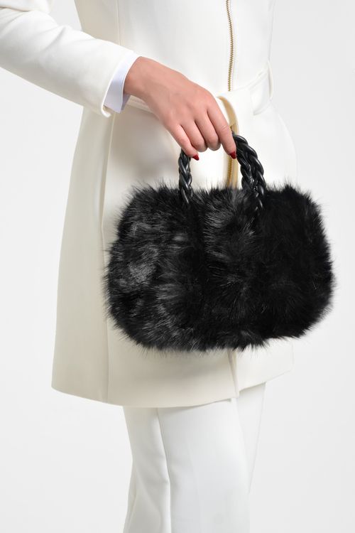 BOLSO MUJER EFECTO PELO