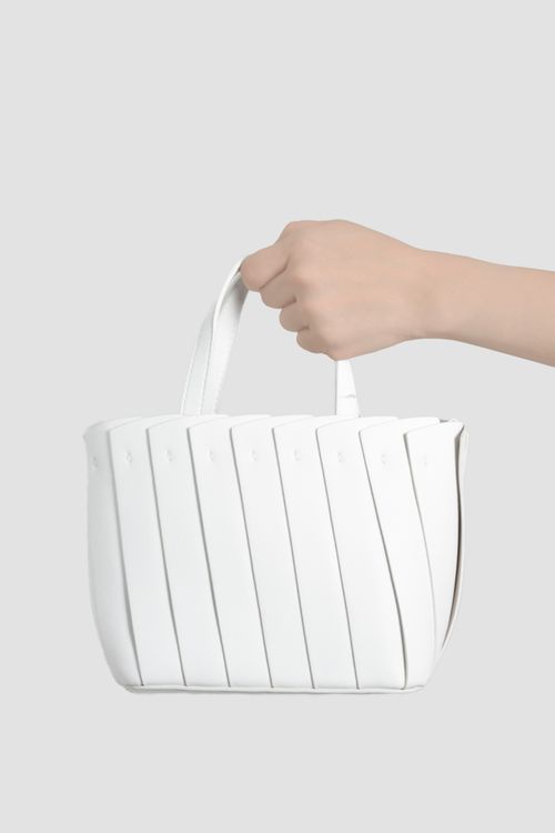 BOLSO DE MANO DISEÑO ABANICO