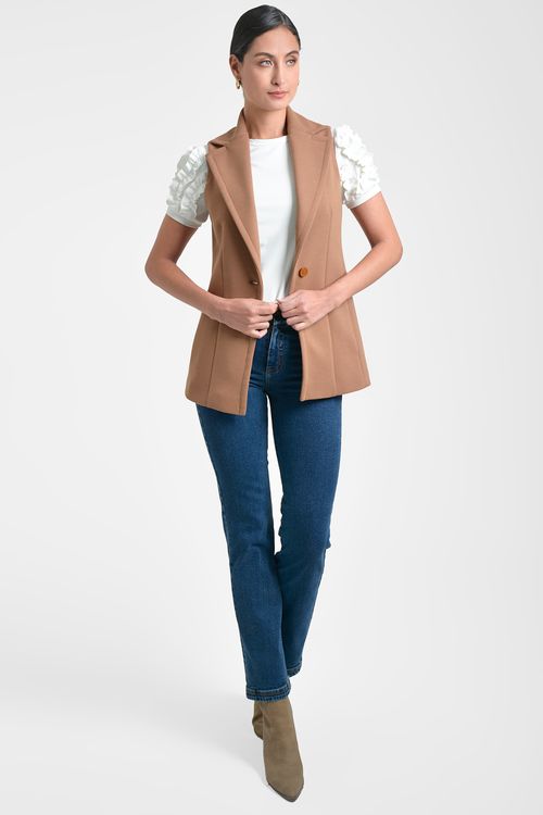 CHALECO MUJER CON SOLAPA