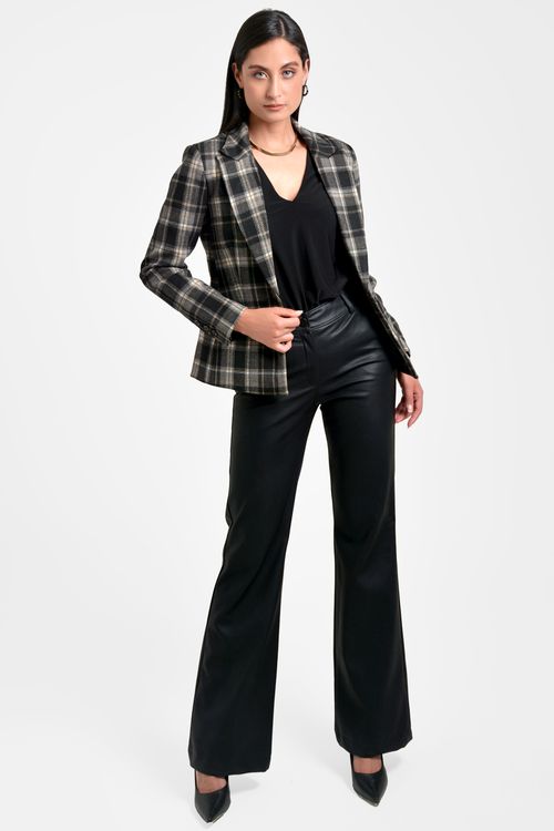 BLAZER MUJER SEMICRUZADO
