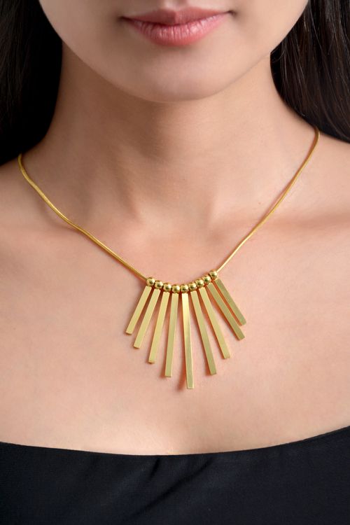 COLLAR MUJER BARRAS GEOMETRICAS