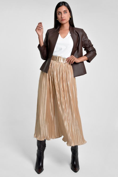 FALDA MUJER EN SATIN