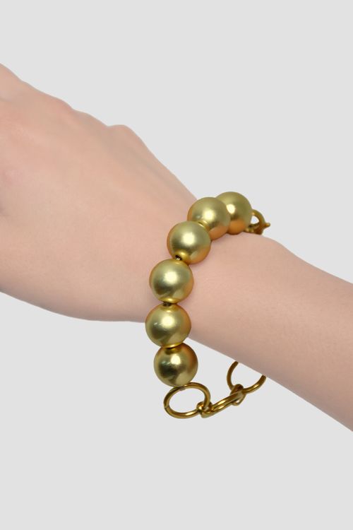 PULSERA BOLAS COMBINADA CADENA