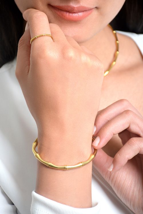 PULSERA MUJER RIGIDA BAMBU