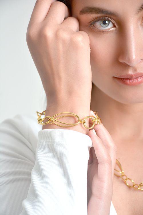 PULSERA MUJER ESLABONES GRANDES