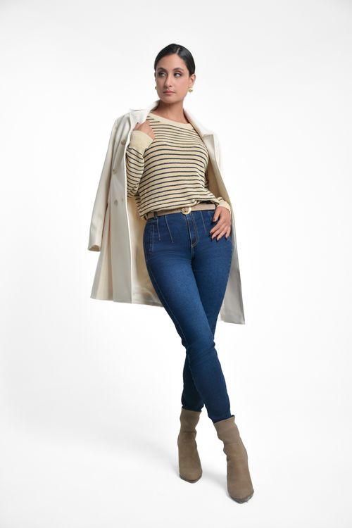 SACO MUJER EN TEJIDO DE LUREX