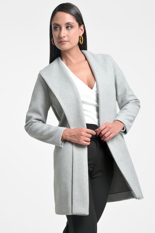 ABRIGO MUJER TIPO SMOKING