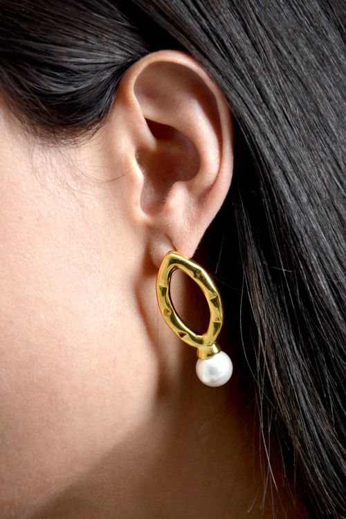 ARETES MUJER OVALADO