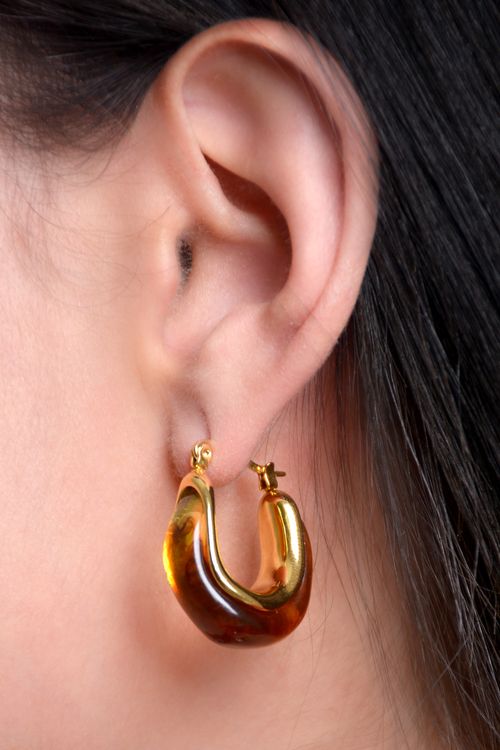ARETES MUJER DISEÑO U