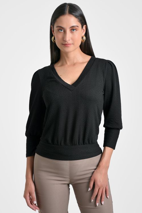 BLUSA MUJER EN PUNTO