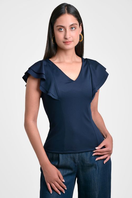BLUSA MUJER EN PUNTO