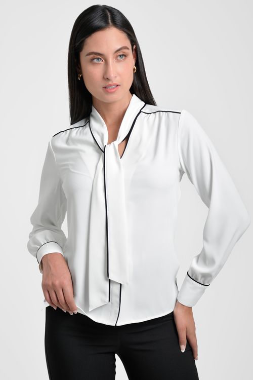 BLUSA MUJER ESCOTE V