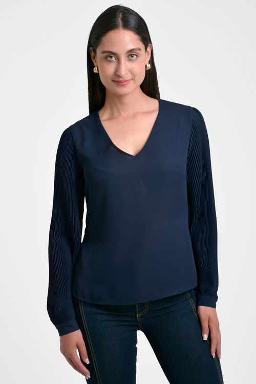 BLUSA MUJER EN CHIFFON
