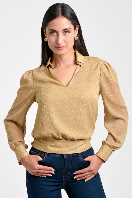 BLUSA MUJER EN CHIFON