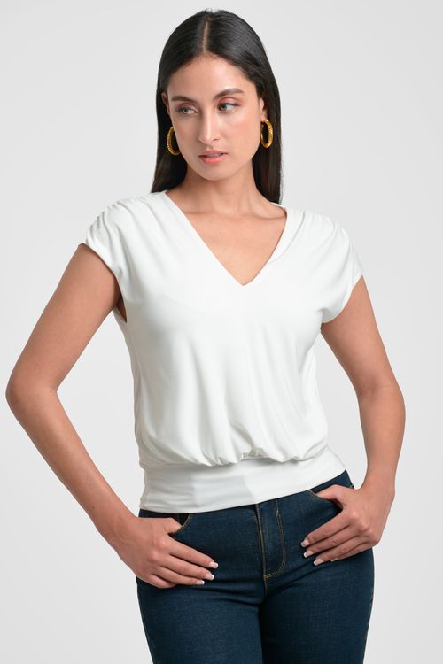 BLUSA MUJER EN PUNTO