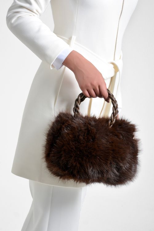 BOLSO MUJER EFECTO PELO