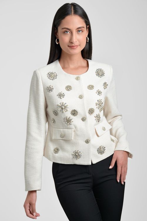 CHAQUETA MUJER EN PAÑO