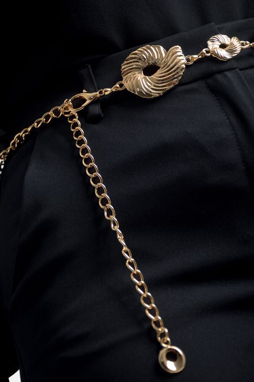 CINTURON MUJER FIGURAS TEXTURIZADAS