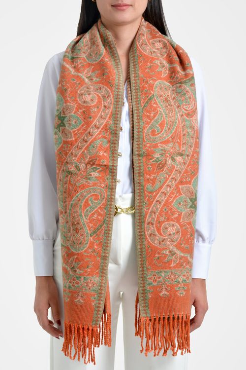 BUFANDA MUJER TEJIDA MULTICOLOR