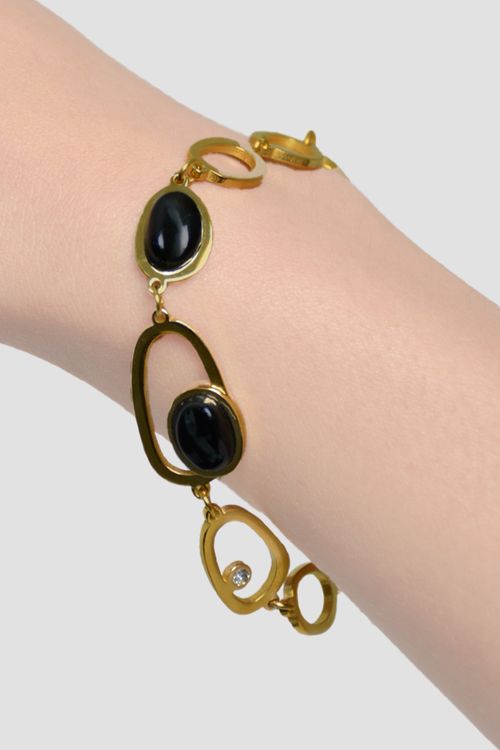 PULSERA CON DISEÑO ESLABON