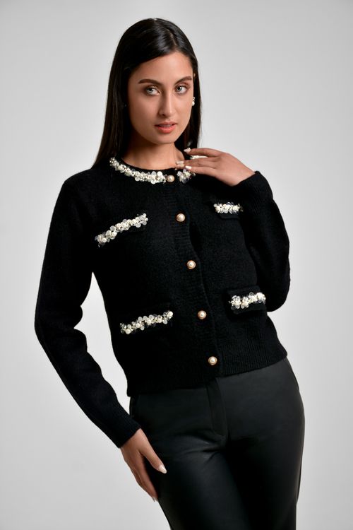 SACO MUJER EN LANILLA