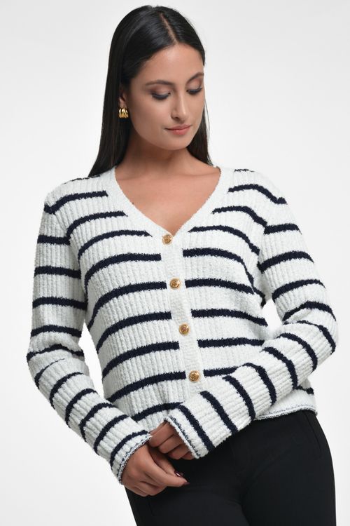 SACO MUJER ESCOTE EN V