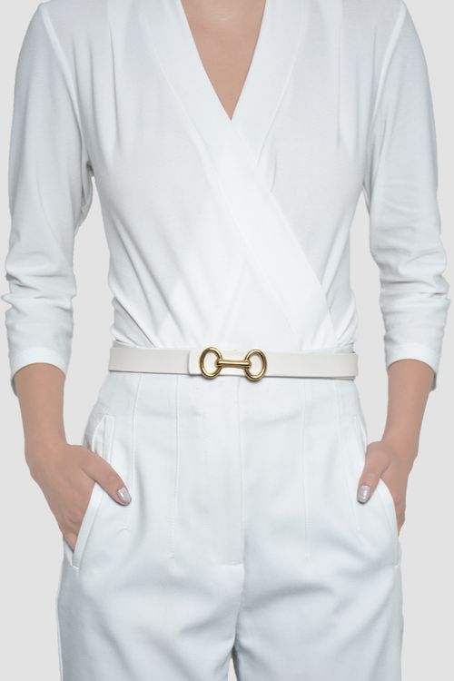 CINTURÓN DELGADO DOBLE ARO