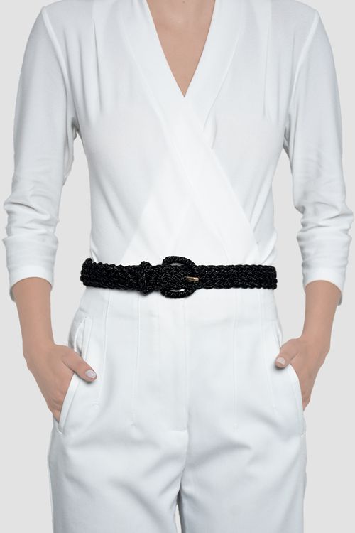 CINTURÓN TRENZADO DELGADO