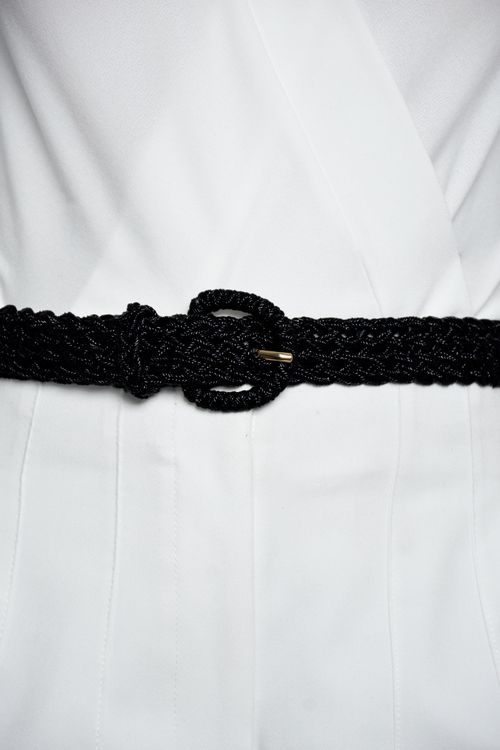 CINTURÓN TRENZADO DELGADO