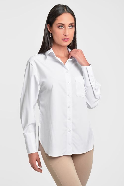 BLUSÓN MUJER CUELLO CAMISERO