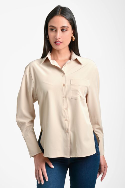 BLUSÓN MUJER CUELLO CAMISERO