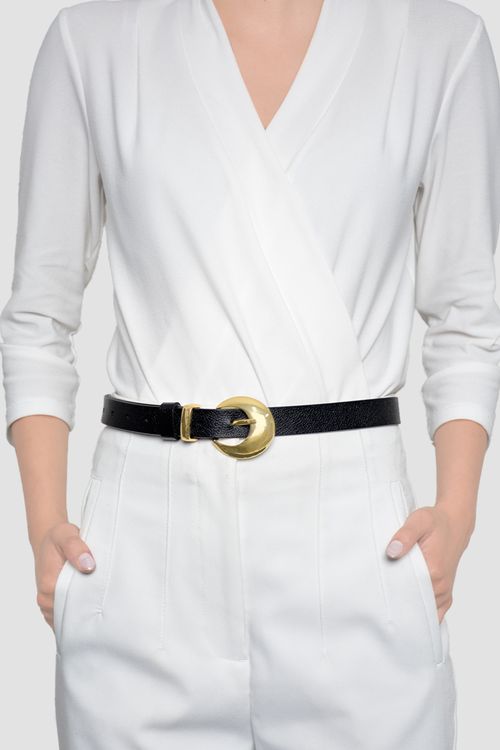 CINTURÓN DELGADO EN PIEL