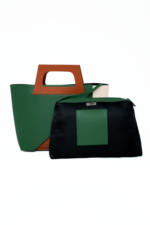 BOLSO MEDIANO EN PIEL