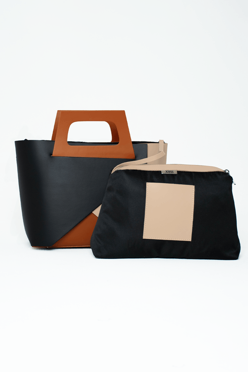 BOLSO MEDIANO EN PIEL