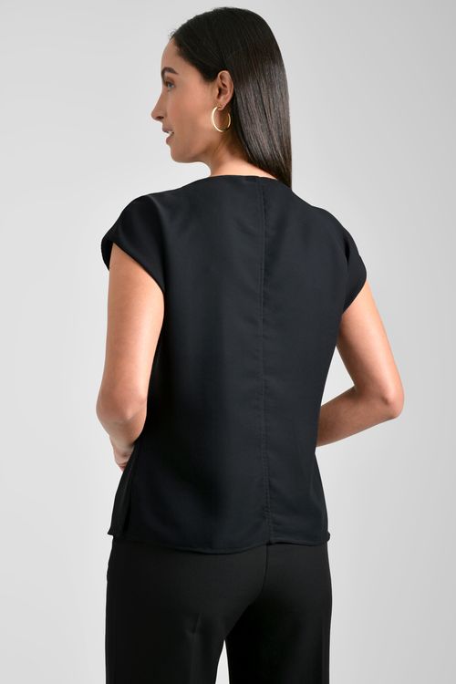 BLUSA MUJER EN PEACH STRECH