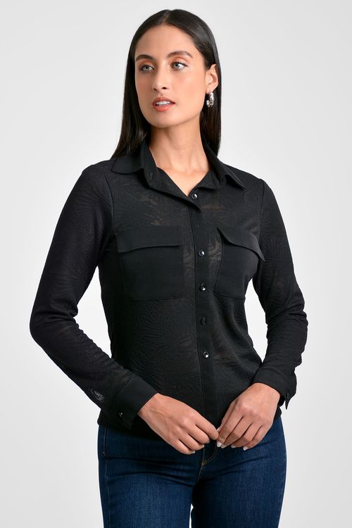 CAMISA MUJER EN PUNTO
