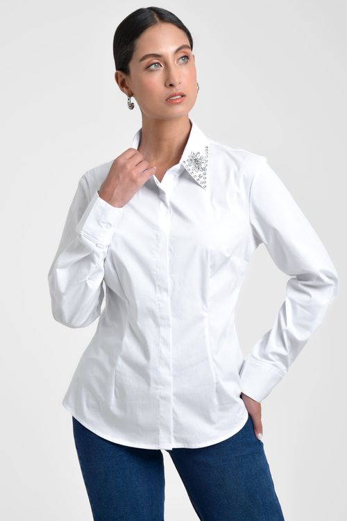 CAMISA MUJER EN ALGODÓN