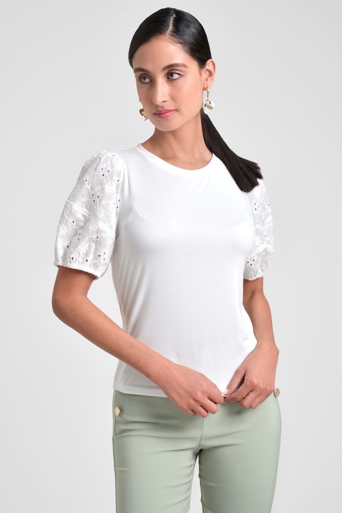 CAMISETA MUJER SILUETA FLUIDA