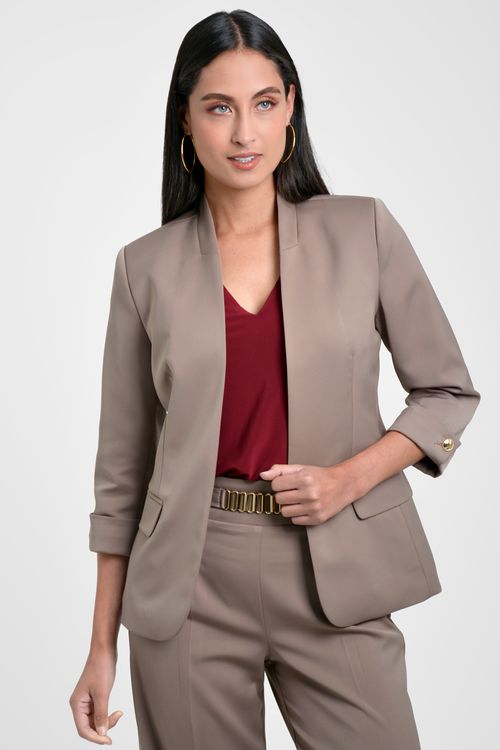 BLAZER MUJER EN TWILL