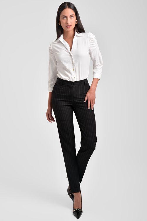 PANTALÓN MUJER EN TWILL STRECH