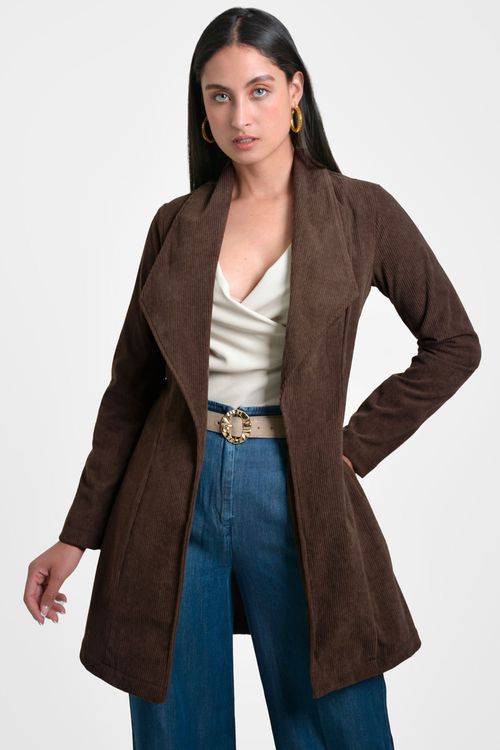 CARDIGAN MUJER CON SOLAPA