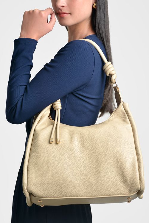 BOLSO MUJER HOMBRO DETALLE NUDOS