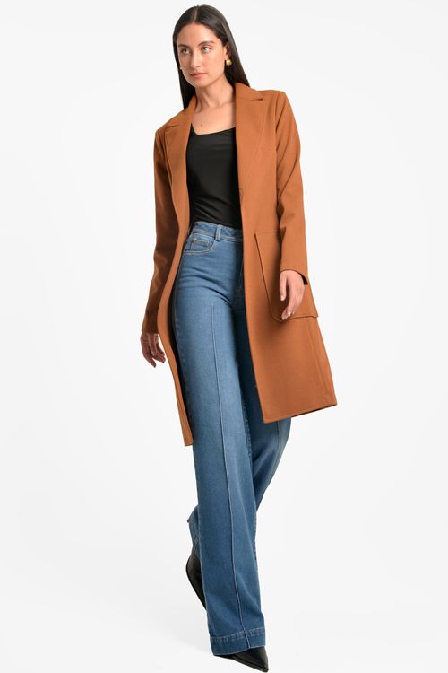 ABRIGO MUJER TEJIDO TIPO PAÑO