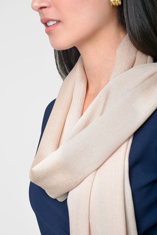 PASHMINA MUJER CON EFECTO LUREX