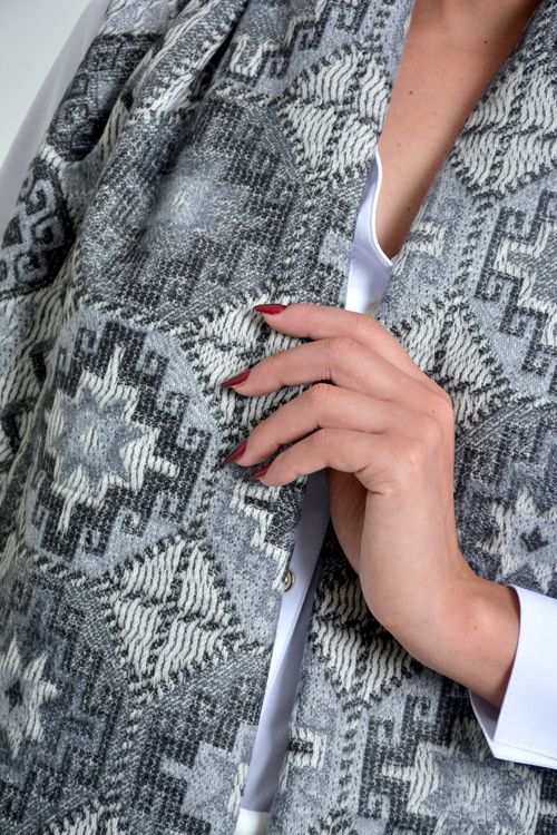 BUFANDA MUJER ESTAMPADO BARROCO